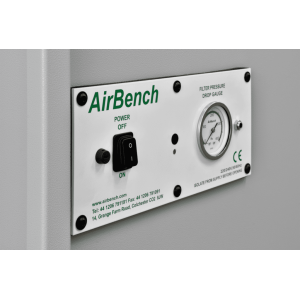 Dormatec - Afzuigtafel Airbench FP controls