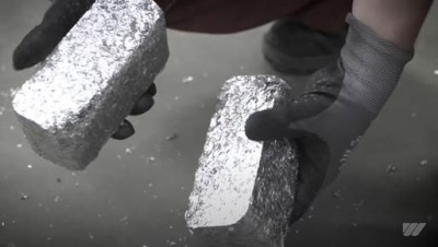 Spanenpers briketten aluminium